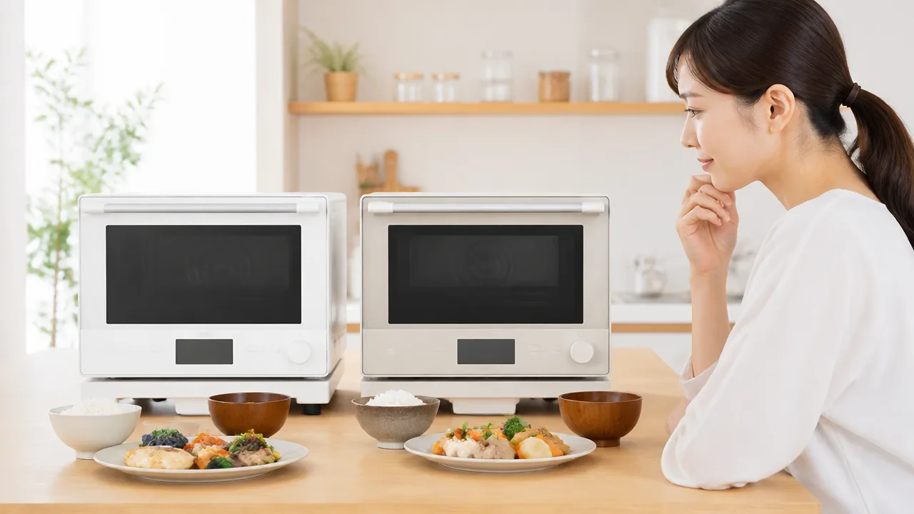 MRO-W1EとMRO-W1Dの違いは？機能・価格・選び方を比較