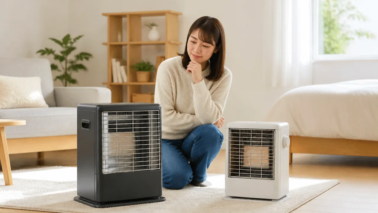デカ暖3とマイ暖3を比較|暖かさや燃費の違いと選び方
