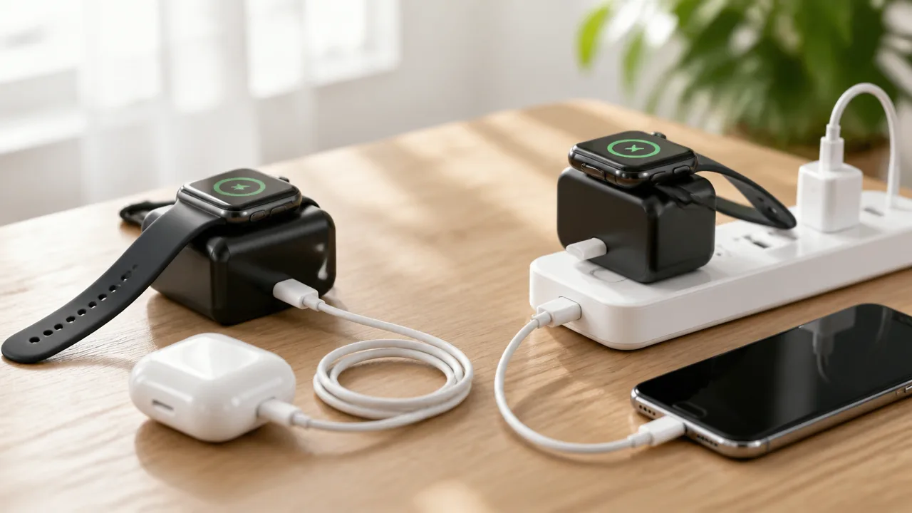 RORRY Apple Watch 充電器の口コミと使い方を紹介