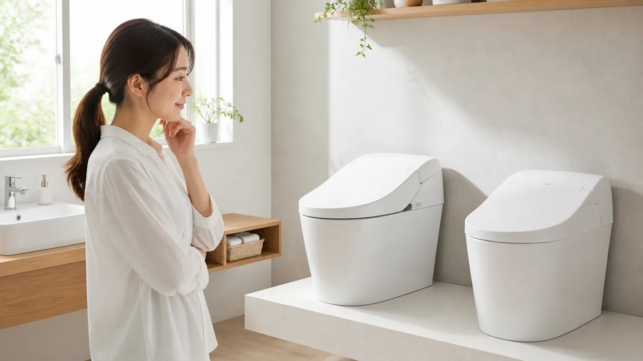 TOTOウォシュレットの違いは?種類と選び方をやさしく解説